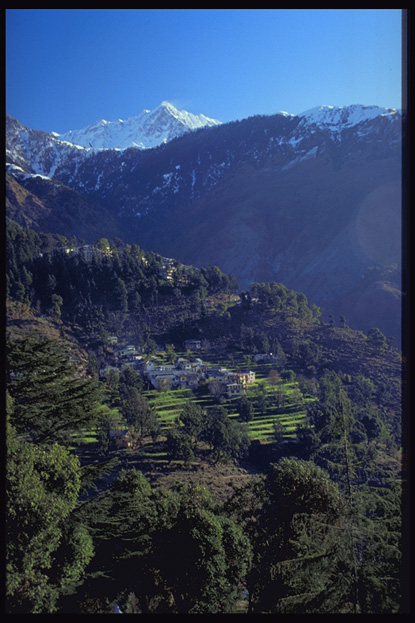 View of Dharamsala, Himashal Pradesh, North India