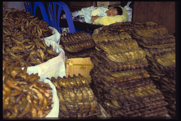 Dry fish shop, Bangkok