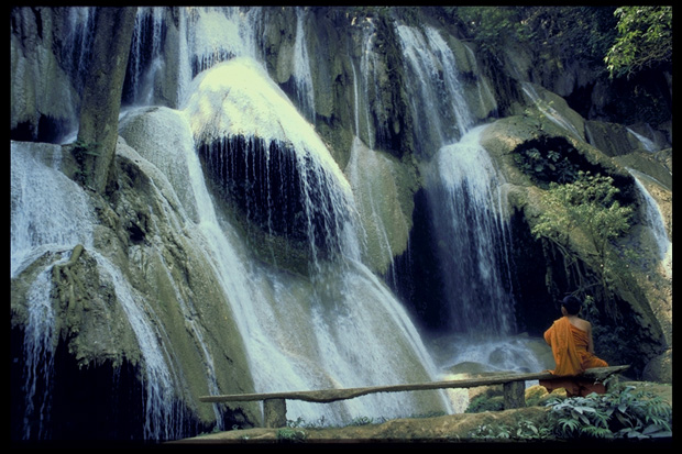 Waterfalls near Luang Prabang, North Laos