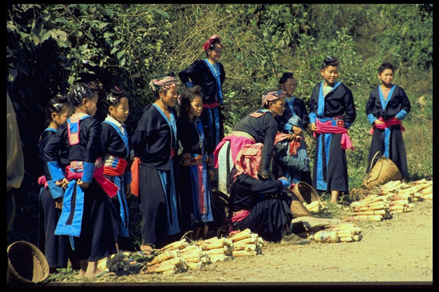 Women, Hmong tribes, North Laos
