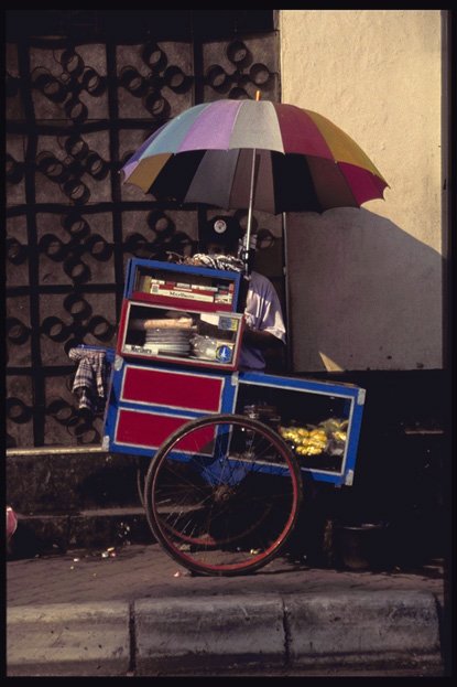 Food stall, Kota, Jakarta, Java