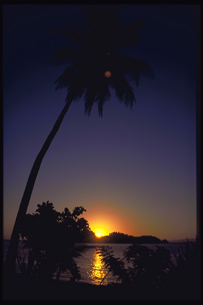 Sunset, Pulau Togian, Central Sulawesi