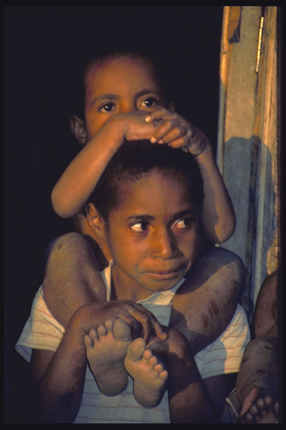 Portrait, near Wamena, Balliem Valey, Irian Jaya