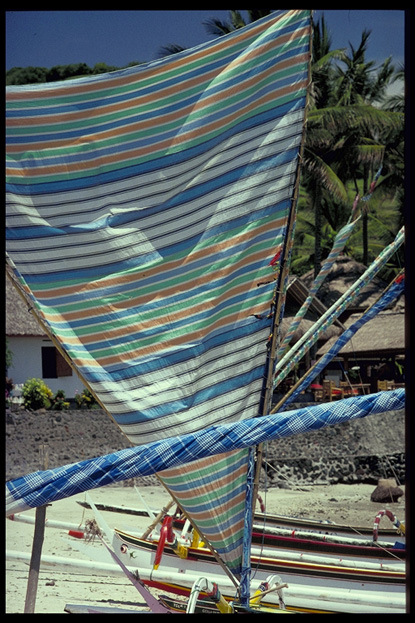 Traditional Sailing boat, Singaraja, Bali